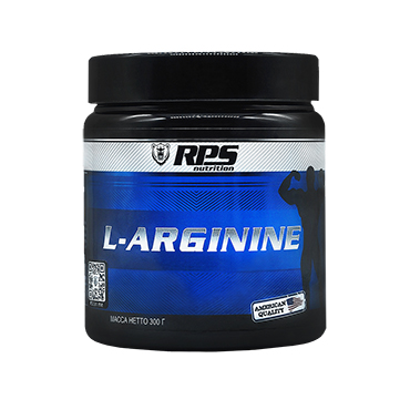 L-аргинин RPS Nutrition, L-Arginine RPS Nutrition, банка 300г