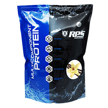 Мультикомпонентный протеин RPS Nutrition вкус Ваниль. Multicomponent Protein RPS Nutrition Vanilla Flavor, пакет дой-пак 2268г