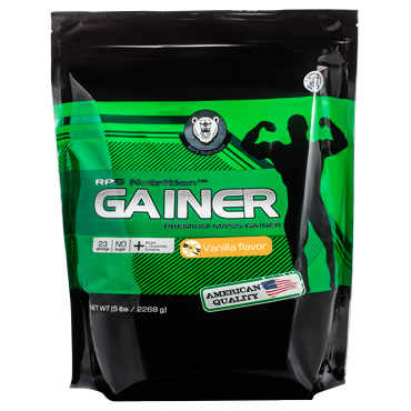 Гейнер RPS Nutrition вкус Ваниль, Premium Mass Gainer RPS Nutrition Vanilla Flavor, пакет дой-пак 2268г
