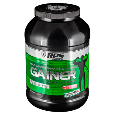 Гейнер RPS Nutrition вкус Клубника. Premium Mass Gainer RPS Nutrition Strawberry Flavor, банка 2268г