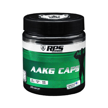AAKG RPS Nutrition вкус Нейтральный, AAKG RPS Nutrition Unflavored, капсулы 240 шт.
