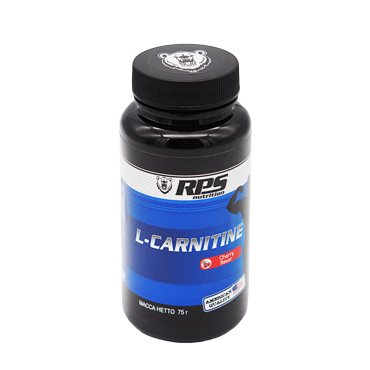 L-карнитин RPS Nutrition вкус Вишня, L-Carnitine RPS Nutrition Cherry Flavor, банка 75г